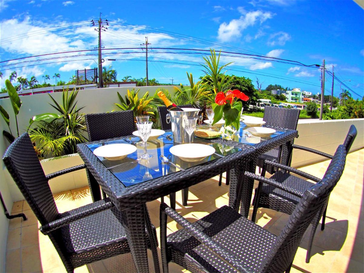 Terrace Garden Okinawa Villa Onna Exteriör bild